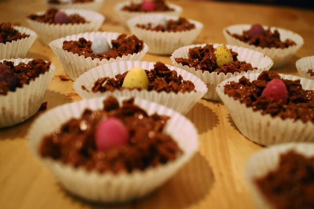 Chocolate Crispy Cakes